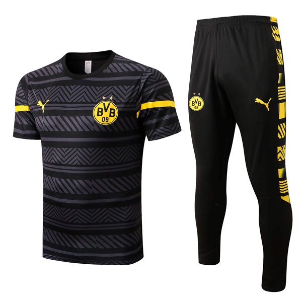 Trikot Borussia Dortmund Komplett-Set 2022-2023 Grau